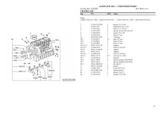 Deutz Fahr agrofarm 100 c Tractor Parts Catalogue Manual Instant Download (SN zkdt560200td10001 and up)