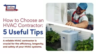 How to Choose an HVAC Contractor: 5 Useful Tips