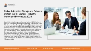 global automated storage and retrieval system
