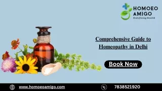 Comprehensive Guide to Homeopathy in Delhi