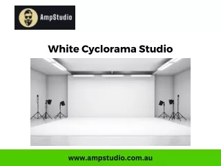 Professional White Screen Cyclorama Studio Hire In Melbourne