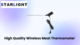 high quality wireless meat thermometer
