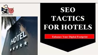 Seo for hotels – Melbourne Hotels SEO Guide and Tips