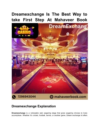 dreamexchange is the best way to take first step