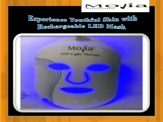 Experience Youthful Skin with Rechargeable LED Mask