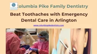 Beat Toothaches with Emergency Dental Care in Arlington