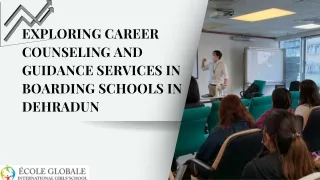 exploring career counseling and guidance services