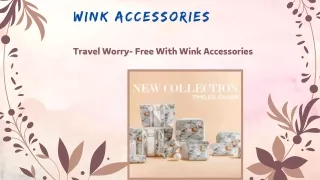 wink accessories