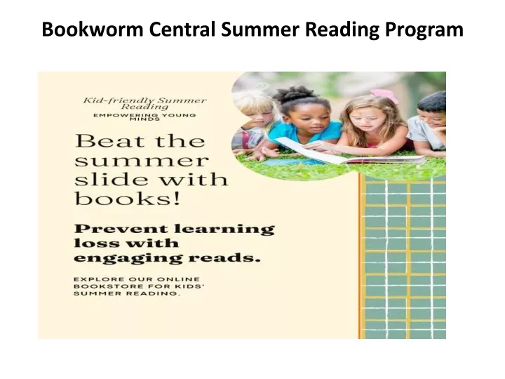 bookworm central summer reading program