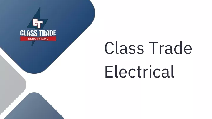 class trade electrical