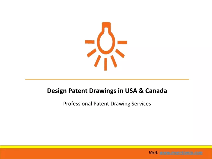 design patent drawings in usa canada