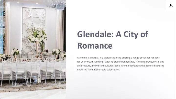 glendale a city of romance