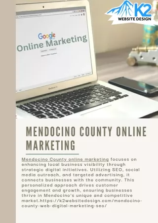 Mendocino County online marketing