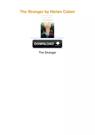 The Stranger by Harlan Coben