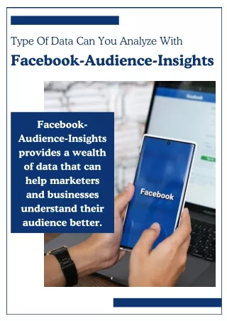 Type Of Data Can You Analyze With Facebook-Audience-Insights