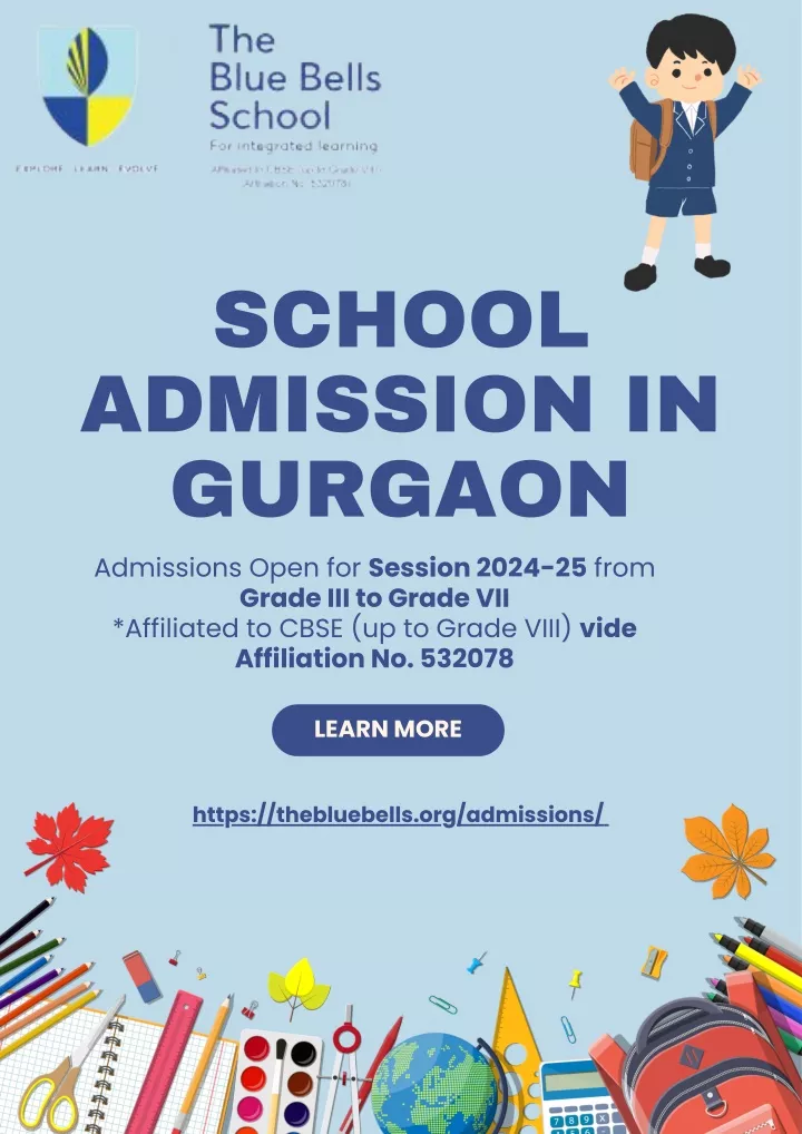 school admission in gurgaon