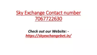 sky exchange contact number sky exchange contact