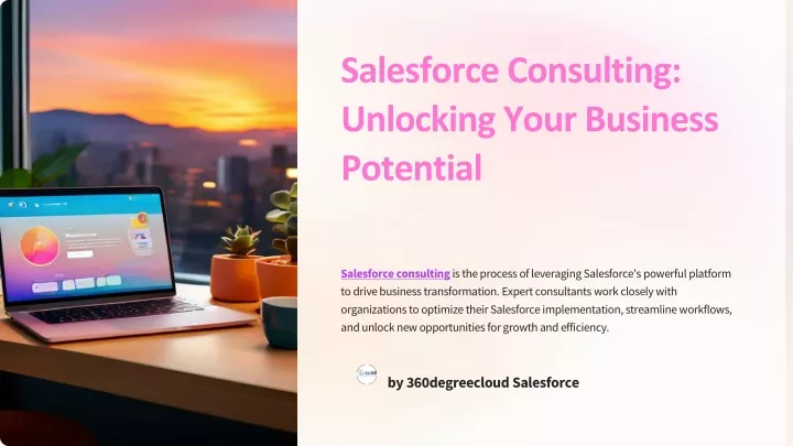 salesforce consulting unlocking your business