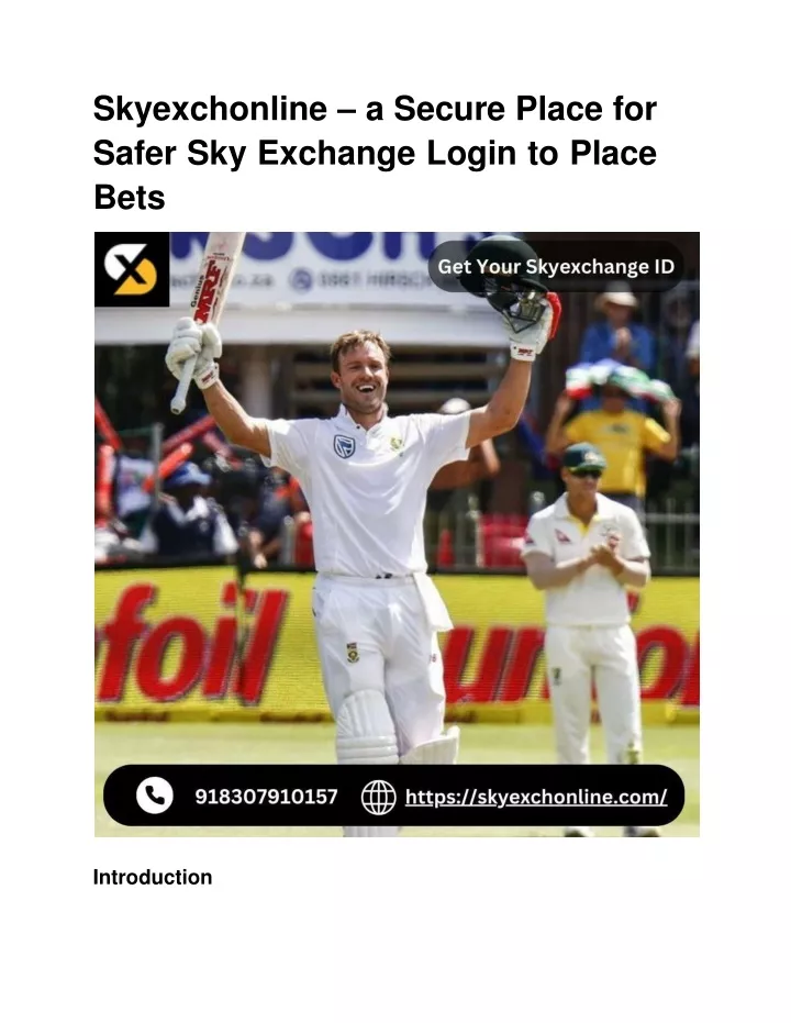 skyexchonline a secure place for safer sky exchange login to place bets