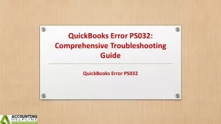 Complete solutions for tackling QuickBooks Payroll Error PS077