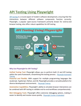 api testing using playwright