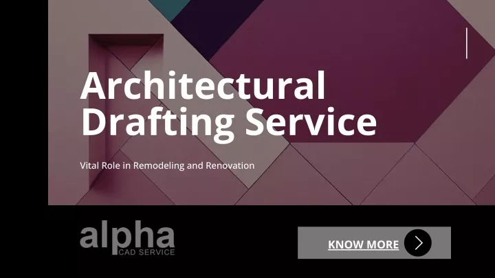 architectural drafting service