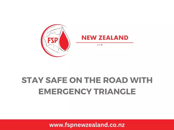 stay safe on the road with emergency triangle