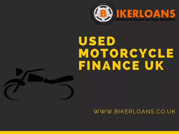 used motorcycle finance uk