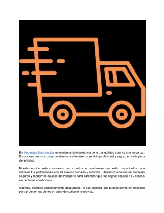 en mudanzas barranquilla entendemos