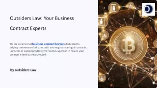 Discover Business Contract Lawyer Services for Legal Protection