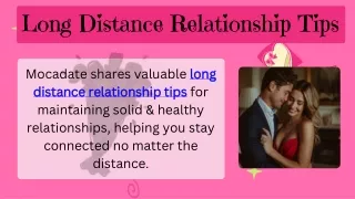 Long Distance Relationship Tips