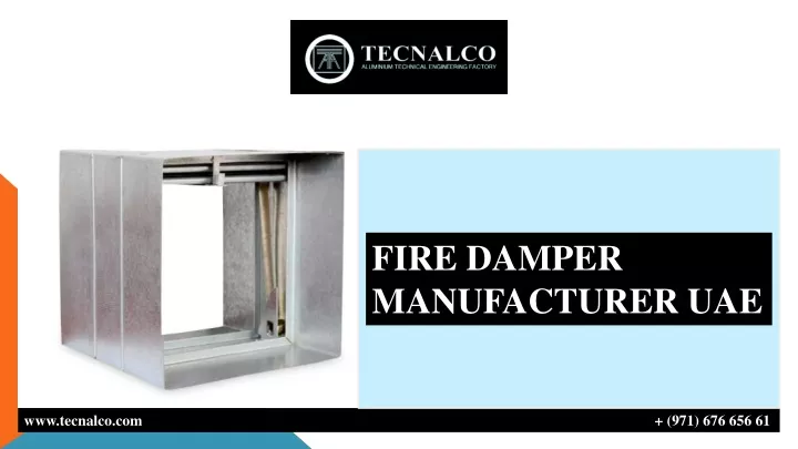 fire damper manufacturer uae