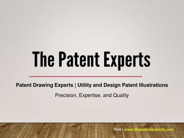 patent drawing experts utility and design patent