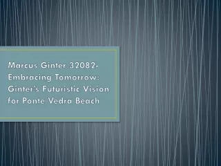 Marcus Ginter 32082-Embracing Tomorrow: Ginter’s Futuristic Vision for Ponte Ved