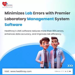 Minimizes Lab Errors with Premier Laboratory Management System Software - Healthray