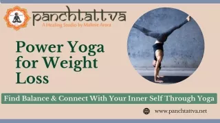 Achieve Your Fitness Goals with Panchtattva Power Yoga