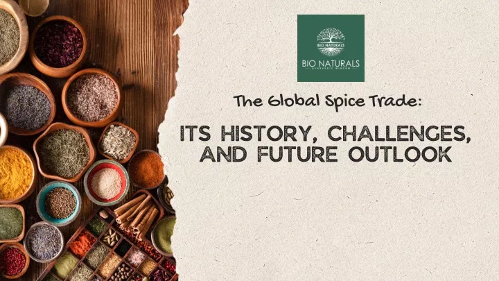 the global spice trade