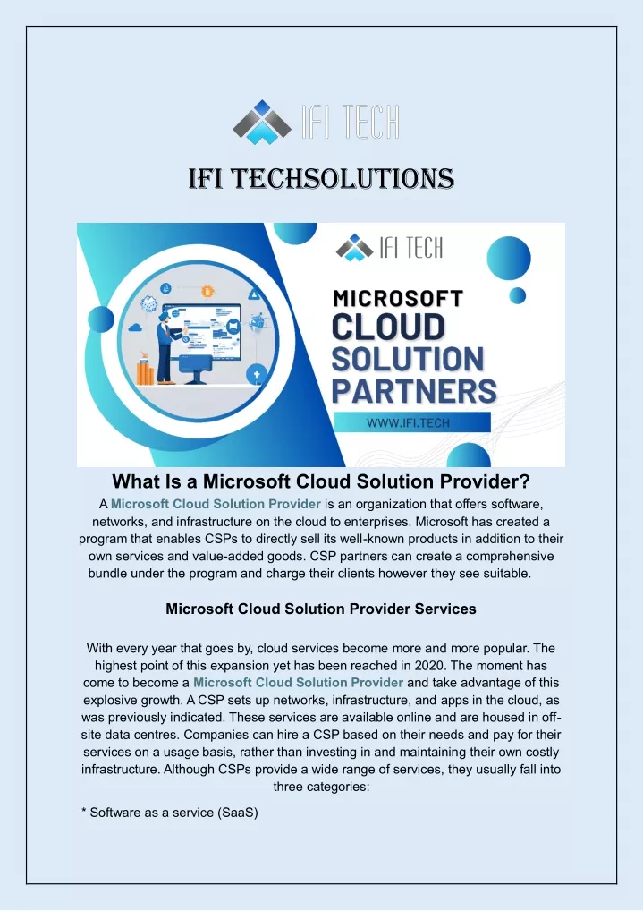 ifi techsolutions