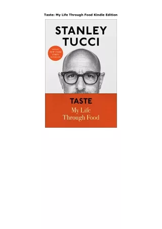 PDF Taste: My Life Through Food Kindle Edition