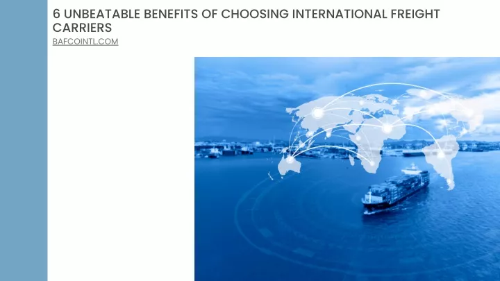 6 unbeatable benefits of choosing international