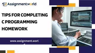 Tips for Completing C Programming Homework