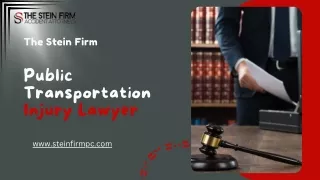 Public Transportation Injury Lawyer