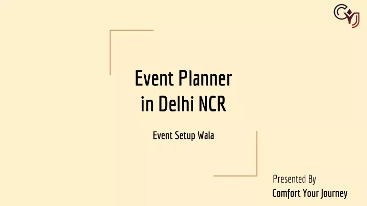 event planner in delhi ncr