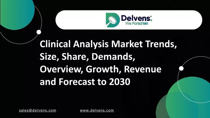 clinical analysis market trends size share