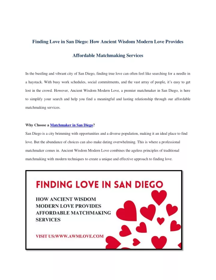 finding love in san diego how ancient wisdom