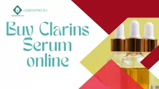 Buy Clarins Serum online