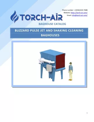 Blizzard Pulse Jet and Shaking Cleaning Baghouses - torch-air.com
