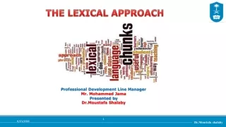 Lexical Approach Moustafa 1