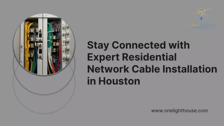 stay connected with expert residential network