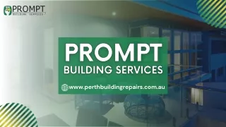 Roof Installation Services Perth - Prompt Building Services